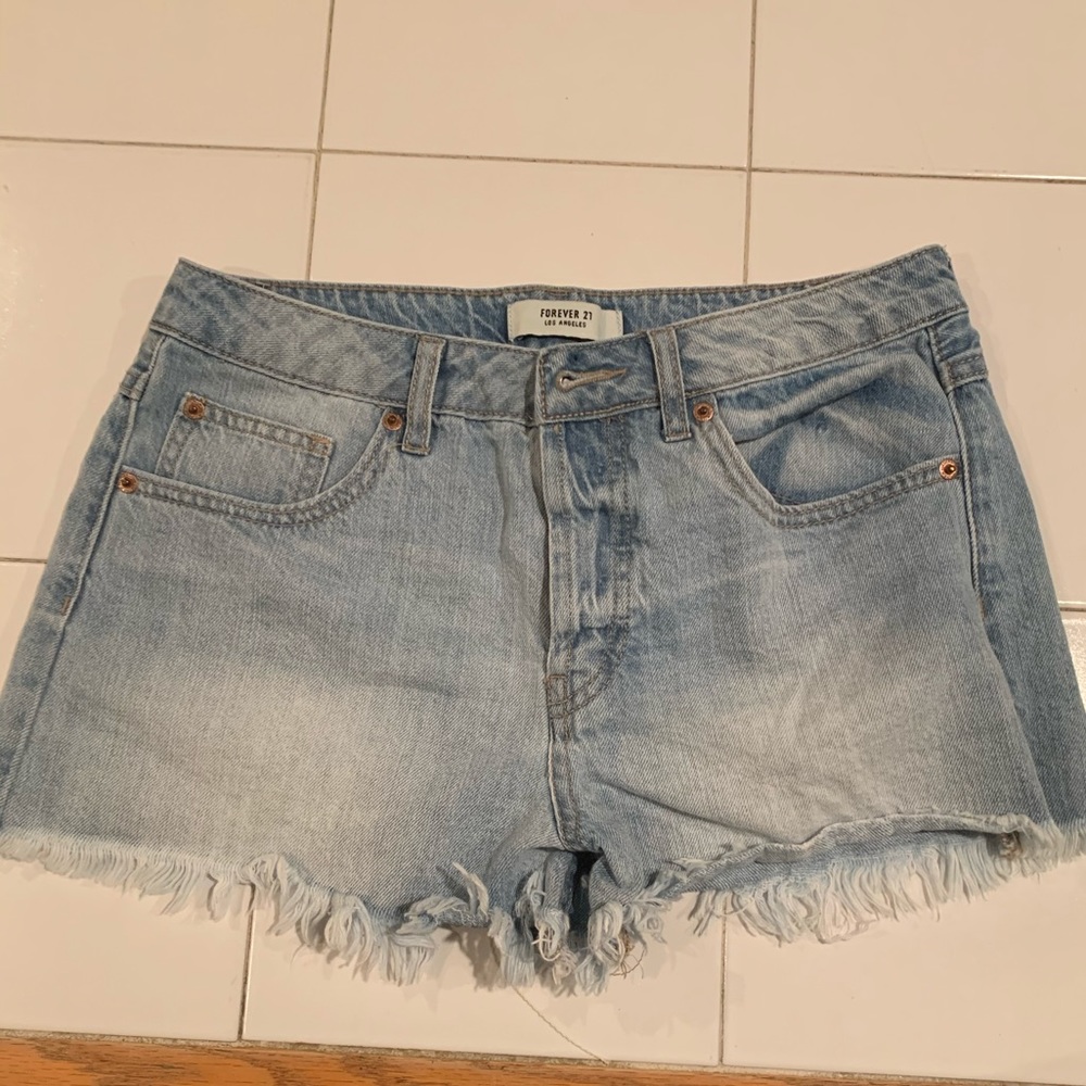 Women’s Distressed Denim Shorts